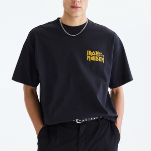 Ropa de Verano para Hombre, Cómoda, Holgada, de Manga Corta, 100% Algodón, Colores Sólidos Personalizados, Venta al Por Mayor - Product Image 1