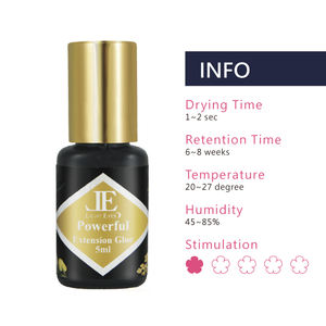 LIGHTEYES 1-2s Colle à cils noire professionnelle gratuite 5ml - Product Image 3