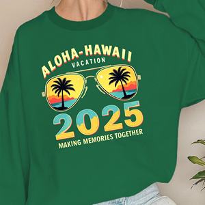 ALOHA HAWAII VACATION 2025 sudaderas de mujer de diseño - Product Image 1