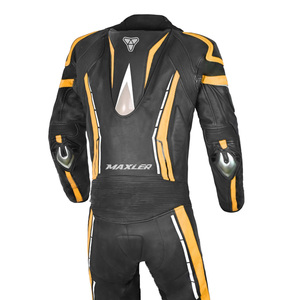 Combinaison de moto en cuir pour homme, coupe-vent, imperméable, grande taille, protection CE niveau 1, vêtements de sport durables de haute qualité - Product Image 5