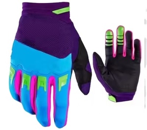 Gants de sport de motocross et de VTT personnalisés en gros, légers, antidérapants, respirants, en PU, avec écran tactile réfléchissant - Product Image 1