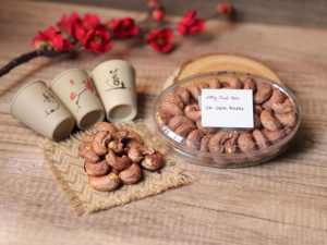 จำหน่ายโดยตรงจากโรงงาน ราคาส่งที่แข่งขันได้ที่สุด เม็ดมะม่วงหิมพานต์อบแห้งออร์แกนิกเวียดนาม บรรจุกล่องรูปไข่พรีเมียม 200 กรัม เหมาะสำหรับเป็นของขวัญ - Product Image 4