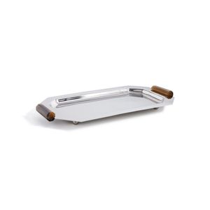 Modern Polished Stainless Steel <b>Rectangular</b> Serving <b>Tray</b> <b>Mirror</b> Finish Luxury Decorative Platter for Hotel Restaurant Wedding - Product Image 6