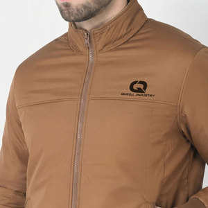 Blouson bomber décontracté moderne pour homme, léger et confortable pour le quotidien, doublure douce, nylon, fermeture éclair lisse - Product Image 5