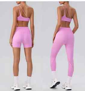 Conjunto de yoga para mujer, ropa deportiva de verano, última moda en colores, para gimnasio, correr, hacer ejercicio, conjuntos de yoga para mujer, venta al por mayor - Product Image 5