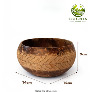 Bol en coquille de noix de coco naturelle, idée cadeau unique, produit de cuisine écologique - Product Image 5