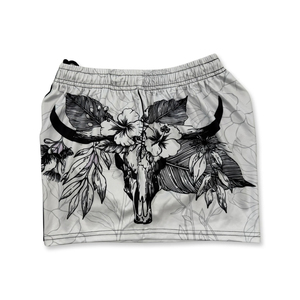 Shorts Deportivos Casuales para Hombre con Paneles Florales, de Secado Rápido y Cintura Elástica - Product Image 4