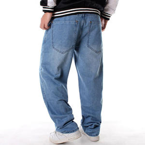Pantalones Vaqueros de Mezclilla para Hombre, Corte Ajustado, Hechos a Medida, Nuevo Estilo, Diseño Lavado, Fabricante OEM - Product Image 1