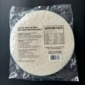 Nouvel Arrivage : Papier de Riz Séché pour Adultes, Fabriqué au Vietnam, Livraison Rapide, Prêt à l'emploi, Vente en Gros, 200g, pour Rouleaux de Printemps - Product Image 5