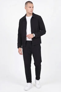 Chándal de Forro Polar Térmico para Hombre, Casual, Liso, con Capucha, para Maternidad, 2 en 1, Transpirable, Duradero, Personalizado, de Algodón y Poliéster, Precio al por Mayor, Único - Product Image 2