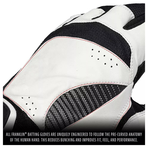 Gants de cricket personnalisés sur mesure, design OEM, haute qualité, tissu non tissé respirant, fermeture auto-agrippante - Product Image 4