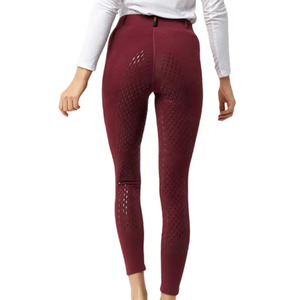 Leggings de Yoga de Cintura Alta y Corte Completo con Patrón de Costuras en Contraste, Pantalones de Spandex y Nailon con Elasticidad en Cuatro Direcciones GLOBEL - Product Image 3