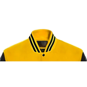Chaqueta Varsity de Lana para Hombre, Exterior de Nailon/Algodón, Ecológica, Transpirable, Resistente al Viento, Posiciones Personalizables para Logotipo, Venta al Por Mayor - Product Image 2