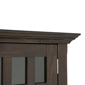 Mobiletto portaoggetti basso Bedford marrone tabacco scuro per soggiorno - Product Image 2