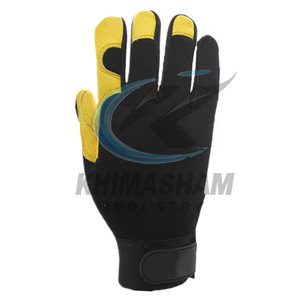 ถุงมือมอเตอร์ครอสคุณภาพพรีเมียม วัสดุทนทาน ผิวสัมผัสนุ่ม สำหรับฤดูหนาว กิจกรรมกลางแจ้ง กันลื่น ปิดด้วยแถบตีนตุ๊กแก เคลือบโพลียูรีเทน มีสินค้าในสต็อก - Product Image 5