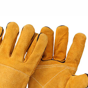Best Hot Selling Top Quality Cowhide Leather Welding Work <b>Gloves</b> New Latest Design Full Length Hand Protective Welder <b>Gloves</b> - Product Image 6
