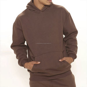 Sweat à capuche surdimensionné de haute qualité en gros personnalisé, poids lourd, 500 g/m², en molleton de coton, best-seller, sweat à capuche pour hommes - Product Image 1