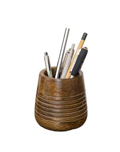 ที่ใส่ปากกาไม้กระถิน ที่วางโทรศัพท์มือถือไม้ อุปกรณ์สำนักงาน ที่วางดินสอไม้ ราคาถูก - Product Image 1