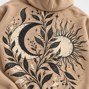 Custom <b>Sand</b> Graphic <b>Hoodie</b> Oversized Back Print Pullover Hooded Sweatshirt Unisex Streetwear OEM Private Label Wholesale - Product Image 5