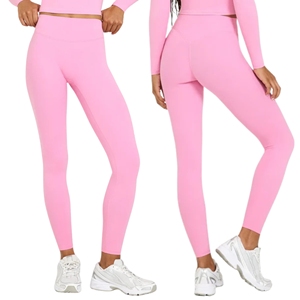 Leggings de yoga taille haute pour femme, dos en V, effet push-up, sans couture frontale, taille élastique, anti-odeur, vêtements de sport - Product Image 1