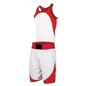Ensemble de vêtements de sport de boxe pour hommes personnalisés, en polyester léger, respirant, à séchage rapide, chemise et short de combat pour les entraînements et les combats - Product Image 1