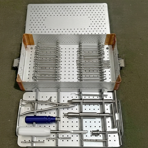Juego de Instrumentos Quirúrgicos Ortopédicos para Columna Vertebral, 48 Piezas, Acero Inoxidable, Herramientas Manuales para Extracción de Tornillos Óseos para Cirugía de Columna Vertebral - Product Image 4