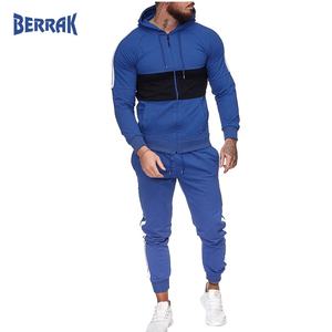 Men's Casual Tracksuit 2021 New Men's <b>Hoodies</b> and Sweatpants Two Pieces Sets Sportswear High Quality Clothing for Male - Product Image 1