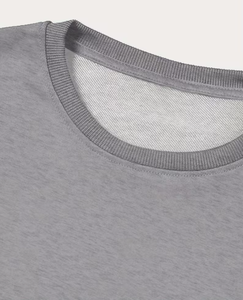 Ensemble jogging TRIBON SPORTS pour femme, sweat-shirt à capuche épais gris avec imprimé lettres, manches longues, tricoté, coupe oversize, respirant, toutes saisons - Product Image 4
