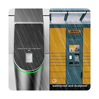 COOLCODE EE IP66 Lector de Códigos QR Dinámico 2D, Escáner de Código de Barras de Montaje Fijo a Prueba de Agua con Interfaz USB RS232 en Existencia