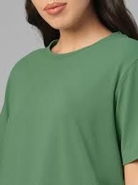เสื้อยืดคอกลมผ้าฝ้ายเทอร์รี่เนื้อนุ่ม ยูนิเซ็กซ์ เป็นมิตรกับสิ่งแวดล้อม สวมใส่สบายๆ สำหรับออกกำลังกายหรือใส่ในฤดูร้อน ผลิตจากใยไผ่ คุณภาพพรีเมียม เหมาะสำหรับใส่ทุกวัน - Product Image 3
