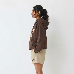 Ensemble short coupe ample coupe-vent pour femme, décontracté et léger, deux pièces, imperméable, idéal pour la randonnée - Product Image 4