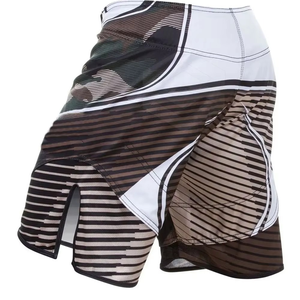 Solid Color MMA Shorts for Men Casual Style Made In Pakistan Quick Dry Breathable Adults All Colors Custom Logo MMA Shorts - Product Image 5