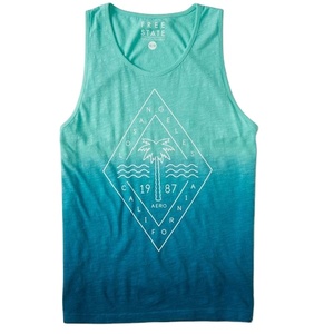Camiseta sin Mangas de Algodón Puro para Hombre, Estilo Informal, Transpirable, Ecológica, Estilo Jersey de Punto, con Insignia, Colores Personalizables, Estampada - Product Image 3
