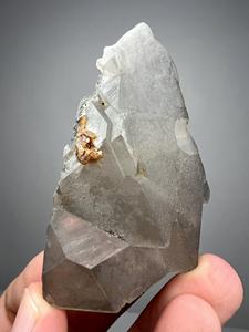 Cristaux de monazite sur quartz du Pakistan, spécimen minéral naturel rare, cristal de collection pour présentation - Product Image 3