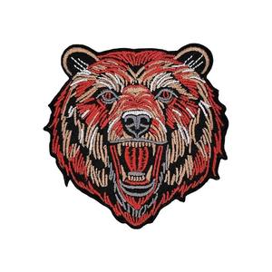 Custom <b>star</b> embroidered patch iron on sew on logo <b>badge</b> for clothing apparel hats bags jackets hoodies uniforms woven design who - Product Image 2