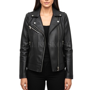 New Arrival Women's Fashion Design <b>Leather</b> Jacket For Women <b>leather</b> jackets for Women - Product Image 2