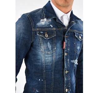 Men's Relaxed Fit Oversized Denim Jacket-Eco-Friendly & Quick Dry Party Ready Classic Retro Style - Product Image 3