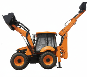 รถตักล้อยางแบบมีด้ามจับด้านหลัง ยี่ห้ออีควล เวล รุ่น 100 แรงม้า VHM EFX100 พร้อมเครื่องยนต์ดีเซลเพอร์กินส์  ด้ามจับแบบยืดได้ ขับเคลื่อน 4 ล้อ  ระบบบังคับเลี้ยวแบบแคร็บสตีร์ - Product Image 3