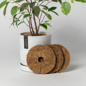 Anneaux de protection des racines des plantes en fibre de coco, prix de gros, tapis de paillage anti-mauvaises herbes - Product Image 6
