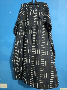 Vestido Kaftán Negro para Dama de Honor, Talla Grande, Estilo Boho, Kimono Maxi, Poncho Largo, Vestido de Fiesta Africano Bohemio - Product Image 2