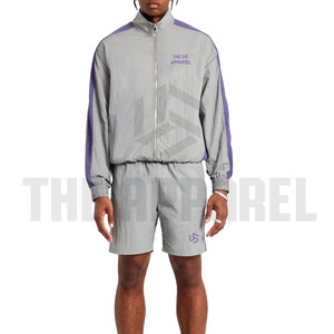 Impression de logo personnalisé Impression numérique Pantalon d'automne pour homme en nylon/polyester respirant à taille élastique avec poches latérales Streetwear - Product Image 2