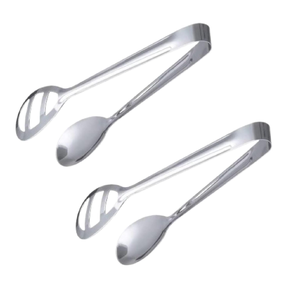Pinzas para Cubos de Hielo de Acero Inoxidable, Multifuncionales, Aptas para Lavavajillas, para Hornear, Preparar Snacks, Cocinar, Ensaladas y Fideos - Product Image 6