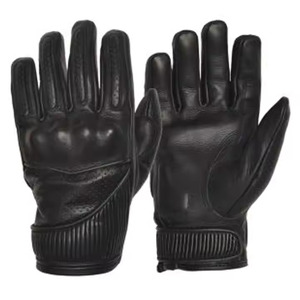 Guantes de Motociclismo de Cuero para Hombre, Último Modelo en Oferta, Guantes de Motocross con Pantalla Táctil Completa para Ciclismo al Aire Libre - Product Image 4