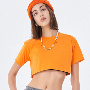 Best Selling Women Crop <b>tops</b> Quickdry Breathable 100% Cotton Material Lightweight Breathable Customised Logo - Product Image 3