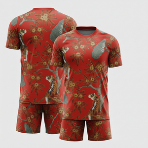 Conjunto de Uniforme de Fútbol Sublimado con Logotipo Personalizado, Uniformes de Entrenamiento de Secado Rápido, Equipación de Club, Estilo Retro, Corte 100% Automatizado - Product Image 4