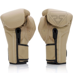 Guantes de MMA con estampado de logotipo personalizado de alta calidad 2024, los más nuevos guantes de boxeo y Kickboxing de seguridad deportiva en 8oz hechos de cuero - Product Image 2