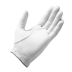 Gant de golf en cuir véritable blanc avec sangle de poignet réglable, respirant, unisexe, pour droitier - Product Image 3