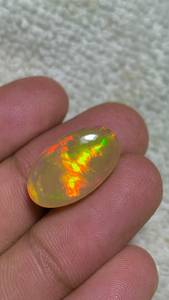 Opale éthiopienne incroyable, poids 8 carats, opale naturelle de qualité supérieure. - Product Image 2