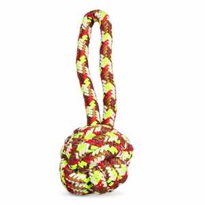 Juguete para Perro de Algodón Resistente a Mordidas, con Diseño de Rayas, para Limpieza Dental, Antiaburrimiento, Nudo de Puño de Mono, Venta al Por Mayor - Product Image 3