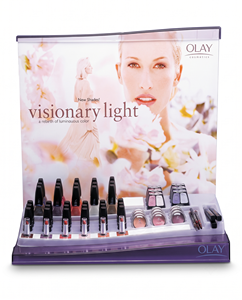 Stylish Acrylic Display <b>Stands</b> for Cosmetics | Elevate Your Beauty Shop Presentation - Product Image 3